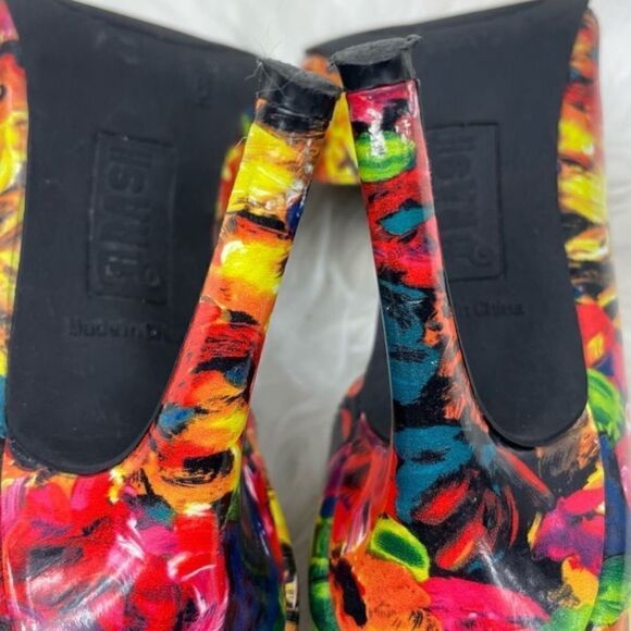 Brash | floral daisy pointy toe pump 6.0,heel 3 1/2“ colorful - Picture 5 of 8